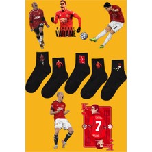 Rabona Fashion Manchester United Efsaneleri 5'li Taraftar Çorabı