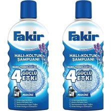 Fakir Halı Şampuanı Matik Makinede Yıkama Lavanta 1000 ml 2'li