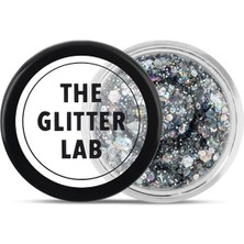 The Glitter Lab Jel Formlu Parlak - Cool Silver