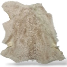 Ottoman Pouffe Hakiki Gerçek Deri Kıvırcık Tüylü Tigrado Koyun Postu 57X55CM, Video No: 28
