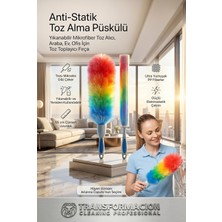 Transformacion Anti-Statik Toz Alma Püskülü / Yıkanabilir Gökkuşağı Mikrofiber Toz Alıcı, Araba, Ev, Ofis Için Toz Toplayıcı Fırça 422687