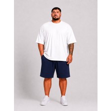 Limitless Wear Büyük Beden Erkek Bağcıklı Şort