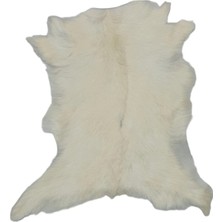 Ottoman Pouffe Hakiki Oğlak Derisi Gerçek Deri Post 53X69CM, Posteki Ev Dekorasyon Fikirleri