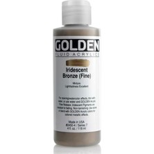 Golden Fluid Akrilik Boya 118 ml Seri 7 Iridescent Bronze (Fine)