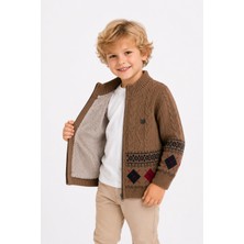 Baby Hola Erkek Çocuk Içi Velsoftlu Kalın Hırka 23210