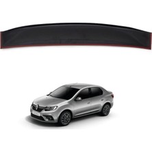 Renault Symbol Arka Cam Üstü Spoyler Rüzgarlık Kanat (Abs) Parlak Siyah 2013->