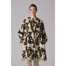 Gusto Desenli Kaftan - Yeşil