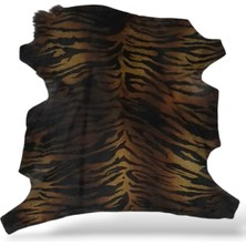 Ottoman Pouffe Art Deco Eskitme Stil Hakiki Gerçek Dana Deri Post 60X57CM