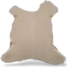 Ottoman Pouffe Hakiki Koyun Derisi Özel Ipek Serisi 88X70CM, Ipeksi Yumuşaklık ve Parlaklık, Dana Deri Posteki