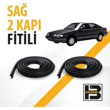B&M Kauçuk Mazda 626 Sedan (1988-1991) Sağ Ön ve Arka Kapı Fitili BM01195