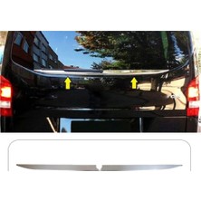 Servet Dizayn Oto Mercedes W447 Uyumlu Krom Cam Alt Çıtası Paslanmaz Çelik