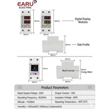 Mucize Earu Eapdx-40/63 Dın Raylı Gerilim Koruma Rölesi 40A 63A 230V Источник: