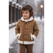 Baby Hola 1-5 Yaş Erkek Çocuk Pötikareli Içi Velsoflu Hırka 23209
