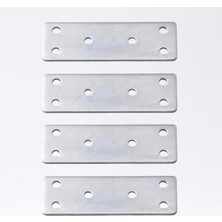 Die Grup 30X90 mm Metal Köşe Bağlantı Demiri, 4 Adet Set, Güçlü Sabitleme