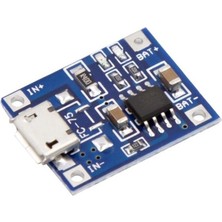 Mucize TP4056 1A Lityum Batarya Şarj Micro USB Modülü