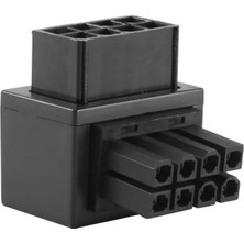 Mucize 12VHPWR (16-Pin - 8x8) Güç Kablosu Için Bir 90 Derece Açılı Adaptör - 1 Adet Olarak Gönderilecektir