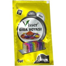 Belirtilmemiş Misyon Visser Toz Gıda Boyası 9 Gr Sarı (12 Li Paket) Msy-0127