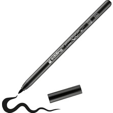 Edding 4200 Fırça Uçlu Porselen Kalemi - Siyah - 1 Kalem - Fırça Ucu 1-4 mm