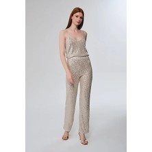 Gusto Pul Payet Pantolon - Platin