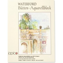 Fabriano Japico Sulu Boya Defteri "waterford" 10 Yaprak Iri Taneli