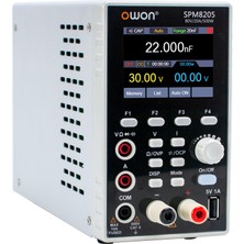 Owon SPM8205 80V 20A Programlanabilir Dc Güç Kaynağı + Multimetre  500W