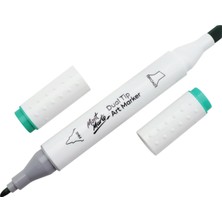 MONT MARTE Dual Tip Art Marker - Emerald Green G9