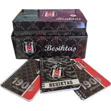  tmn beşiktaş bloknot a6 spiralli karton kapak 72 yaprak st 729283 (36 lı paket)