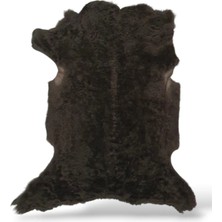 Ottoman Pouffe Hakiki Koyun Derisi Özel Ipek Serisi 57X68CM, Ipeksi Yumuşaklık ve Parlaklık, Dana Deri Posteki