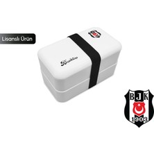 Karaca x Beşiktaş Lisanslı Çift Bölmeli  Sızdırmaz Lunch Box 1200 ml