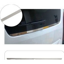 Servet Dizayn Oto Opel Combo Uyumlu 2019 ve Üzeri Krom Arka Cam Alt Çıtası Paslanmaz Çelik