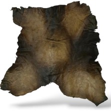 Ottoman Pouffe Art Deco Eskitme Stil Hakiki Gerçek Dana Deri Post 75X70CM