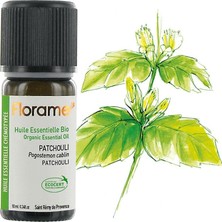 Florame Organik Paçuli Uçucu Yağı (Tefarik) - Pogostemon Cablin -10 ml - %100 Saf - Vegan