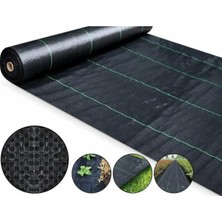 AyrStore Ekodoğa Taban Örtüsü 3x8 Metre Sera Taban Örtüsü Jüt Siyah Taban Örtüsü Malçlama Örtüs