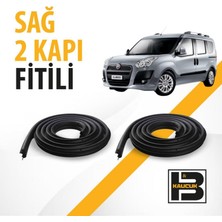 B&M Kauçuk Fiat Doblo (2010-2015) Sağ Ön ve Arka Kapı Fitili BM01271