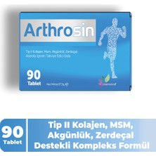 Pharmaleaf Arthrosin 90 Tablet – Kolajen Tip 2, Msm, Akgünlük, Zerdeçal, C Vitamini Takviyesi