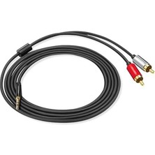 3.5mm Aux To 2 Rca Ses Kablosu 2 Metre