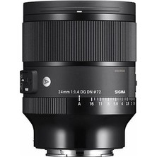 Sigma 24MM F/1.4 Dg Dn Art Lens (Sony E)