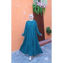 Içi Yarım Kol  Umre Takımı  Zümrüt HNT7050