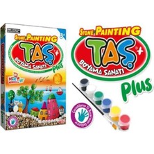 Hobialem Mortoys, Taş Boyama Seti, Xl, Plus, Stone Painting, Hobi Boyama Seti, Sanatsal Etkinlik