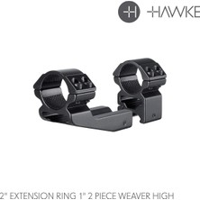 Hawke 2 Inç Reach Forward 1 Inç 2 Parça Weaver Yüksek Tüfek Dürbün Ayağı