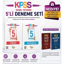 Karma Kitaplar Kpss Genel Yetenek Deneme Seti-Yks Türkçe ve Matematik Özet Soru Fasikülü Hediye!!