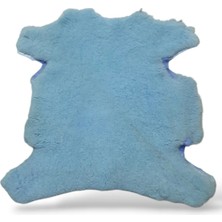 Ottoman Pouffe Hakiki Koyun Derisi Özel Ipek Serisi 82X74CM, Ipeksi Yumuşaklık ve Parlaklık, Dana Deri Posteki