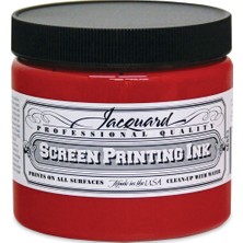 Jacquard Professional Screen Ink Serigrafi Mürekkebi 0,47L Red 104