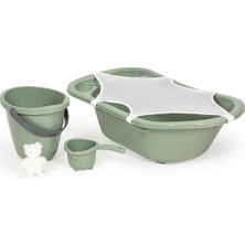 AyrStore Babyjem 439 Banyo Seti 5 Parça Soft Yeşil