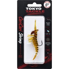 Tokyo Tackle Caricari Shrimp 5cm 3.7gr Baby Silikon Karides Lrf Sahte Yem (Renk : TT007)