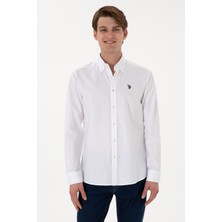 U.s. Polo Assn. %100 Pamuk Uzun Kol Slim Fit Gömlek 2083199