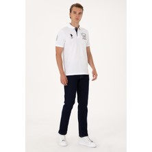 U.s. Polo Assn. Erkek Straight Fit %98 Pamuk Jean Pantolon - Mavi 2081296