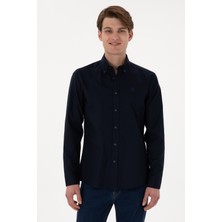 U.s. Polo Assn. %100 Pamuk Uzun Kol Slim Fit Gömlek 2083199