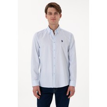 U.s. Polo Assn. %100 Pamuk Uzun Kol Slim Fit Gömlek 2083199