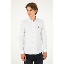 U.s. Polo Assn. Uzun Kollu %100 Pamuk Basic Gömlek 1962279